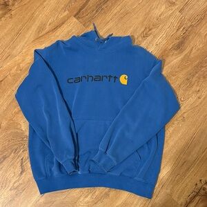 Carhartt Royal Blue Sweatshirt with Logo